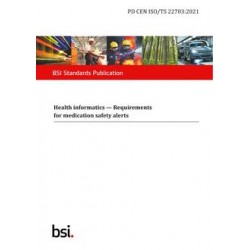 BS PD CEN ISO/TS 22703:2021