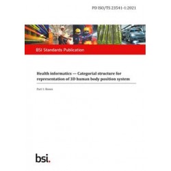BS PD ISO/TS 23541-1:2021