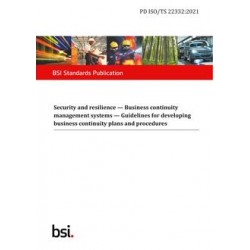 BS PD ISO/TS 22332:2021
