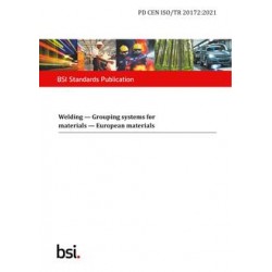 BS PD CEN ISO/TR 20172:2021