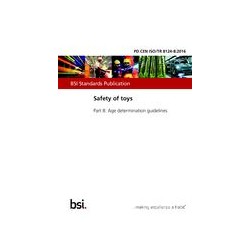 BS PD CEN ISO/TR 8124-8:2016