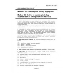 AS 1141.36-1997                        [ Superseded ]