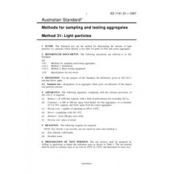 AS 1141.31-1997                        [ Superseded ]