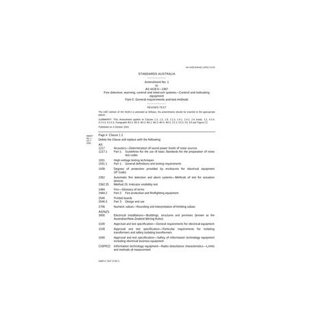 AS 4428.0-1997 AMDT 1                        [ Superseded ]