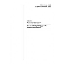 AS 4441(INT)-1996                        [ Superseded ]