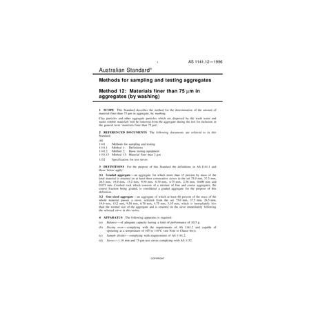 AS 1141.12-1996                        [ Superseded ]