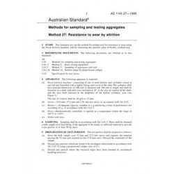 AS 1141.27-1995                        [ Superseded ]