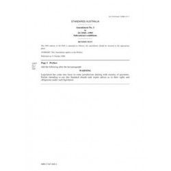 AS 2545-1993 AMDT 1                        [ Superseded ]