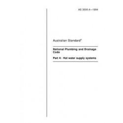 AS 3500.4-1994                        [ Available Superseded ]