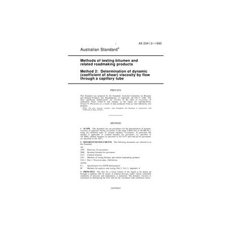 AS 2341.2-1993                        [ Superseded ]