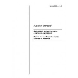 AS 4133.0-1993                        [ Superseded ]