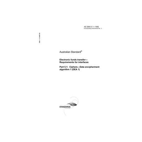 AS 2805.5.1-1992