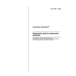 AS 1646-1992                        [ Superseded ]