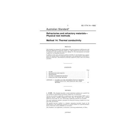 AS 1774.14-1992                        [ Superseded ]
