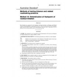 AS 2341.14-1992                        [ Superseded ]