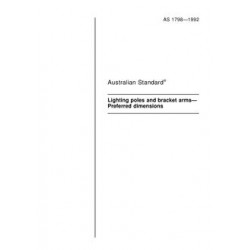 AS 1798-1992                        [ Superseded ]