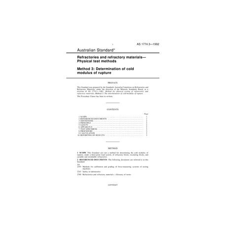 AS 1774.3-1992                        [ Superseded ]