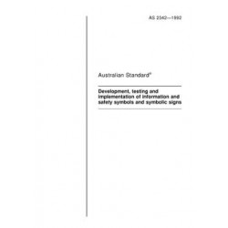 AS 2342-1992                        [ Superseded ]