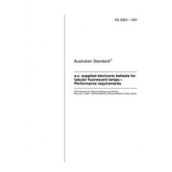 AS 3963-1991                        [ Superseded ]