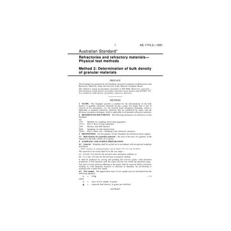 AS 1774.2-1991                        [ Superseded ]