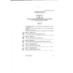 AS 2220.1-1989 AMDT 1                        [ Superseded ]