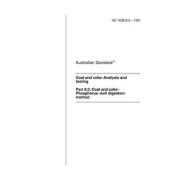 AS 1038.9.3-1991                        [ Superseded ]
