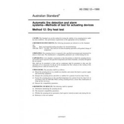 AS 2362.12-1990                        [ Superseded ]