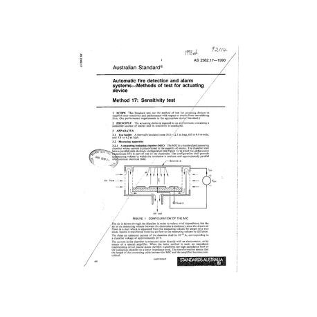 AS 2362.17-1990                        [ Superseded ]