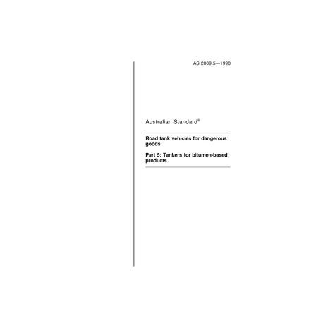 AS 2809.5-1990                        [ Superseded ]