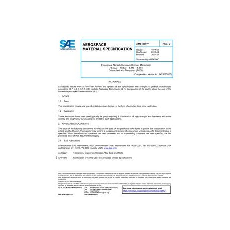 SAE AMS4590D