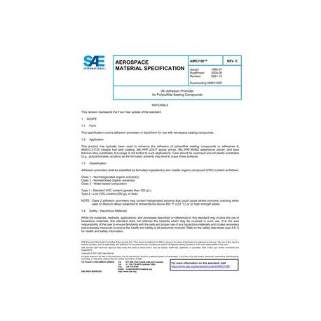 SAE AMS3100E