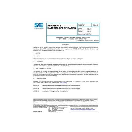 SAE AMS5778K