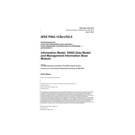 IEEE P802.1CBcv