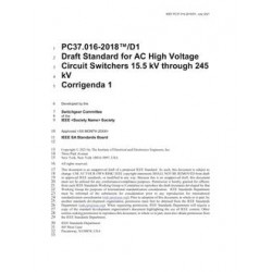 IEEE PC37.016-2018/Cor 1