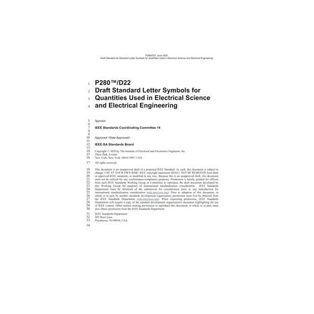 IEEE 280-2021