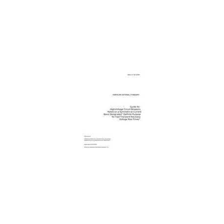 IEEE Switchgear Standards Collection: VuSpec(TM)