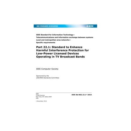 IEEE 802.22.1-2010