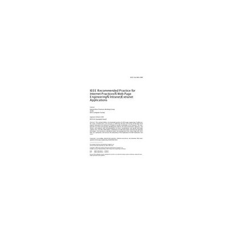 IEEE 2001-1999