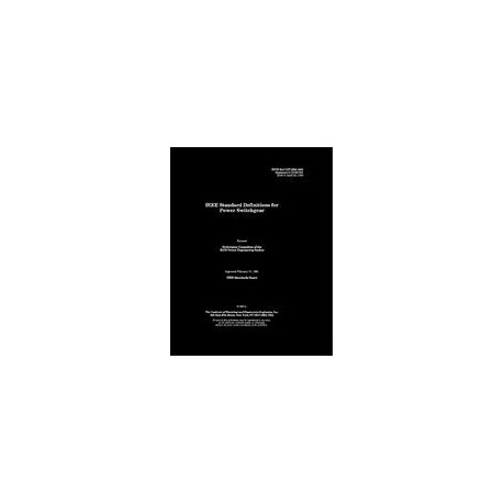 IEEE C37.100d-1991