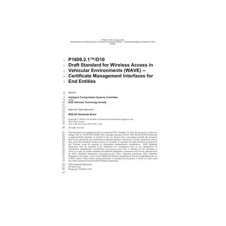 IEEE P1609.2.1