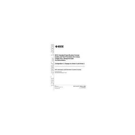 IEEE 1293-1998/Cor 1-2008