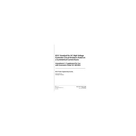 IEEE C37.013a-2007