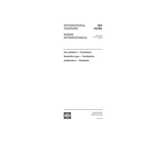 ISO 10286:2021