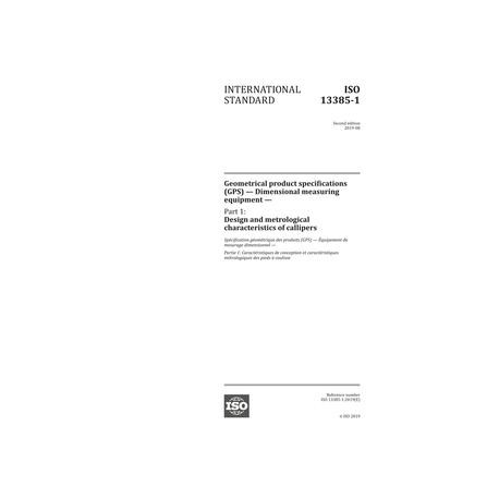 ISO 13385-1:2019