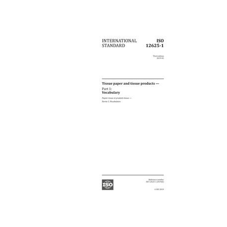 ISO 12625-1:2019