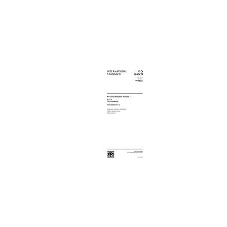 ISO 12402-9/Amd1:2011
