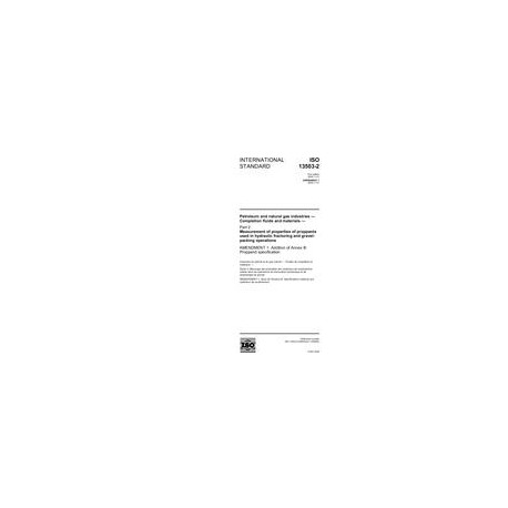 ISO 13503-2/Amd1:2009