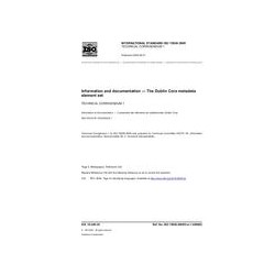 ISO 15836/Cor1:2009