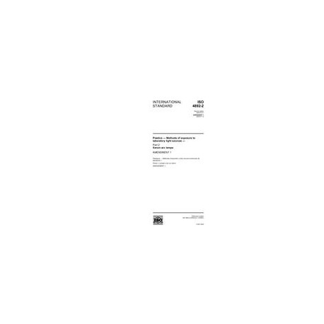 ISO 4892-2/Amd1:2009