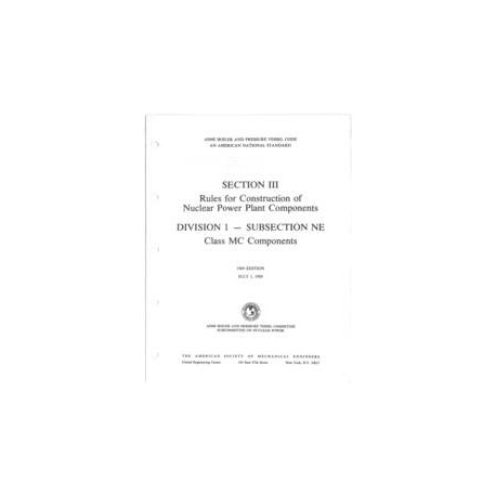 ASME BPVC-III NE-1989
